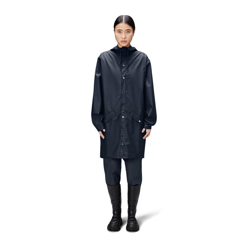 Rains Long Jacket W3 image number 6